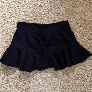 Brandy melville black mini Nadia skirt